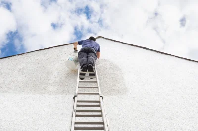 Peinture extérieure à Sparsbach — façades et ravalement